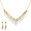 22K Multi-Tone Gold Necklace Set (16.4 grams)