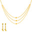 22K Yellow Gold Necklace Set (18.1 grams)