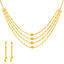 22K Yellow Gold Necklace Set (21.5 grams)