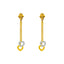 22K Multi-Tone Gold Necklace Set (15.2 grams)