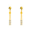 22K Multi-Tone Gold Necklace Set (14.3 grams)