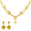 22K Yellow Gold Necklace Set (17.4 grams)