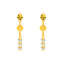 22K Multi-Tone Gold Necklace Set (18.2 grams)