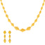 22K Yellow Gold Necklace Set (38.1 grams)