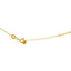 22K Gold Chain with Hexagon Pendant (1.8 grams)