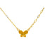 22K Gold Chain with Butterfly Pendant (2.1 grams)