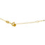 22K Gold Chain with Round Beaded Pendant (1.5 grams)