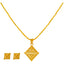 22K Gold Filigree Pendant Set (6.4 grams)