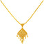 22K Gold Filigree Pendant Set (10.2 grams)