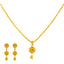 22K Gold Filigree Pendant Set (7.9 grams)
