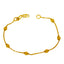 22K Yellow Gold Beaded Baby Bracelet (3 grams)