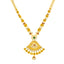 22K Yellow Gold, Emerald, Ruby, & CZ Necklace Set (89.1gm)
