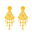 22K Yellow Gold & Beaded Filigree Necklace Set (92.8gm)