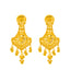 22K Yellow Gold & Beaded Filigree Necklace Set (98.8gm)