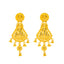22K Yellow Gold & Beaded Filigree Necklace Set (99.2gm)
