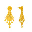 22K Yellow Gold & Beaded Filigree Necklace Set (99.2gm)
