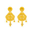22K Yellow Gold & Beaded Filigree Necklace Set (65.8gm)