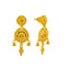 22K Yellow Gold & Beaded Filigree Necklace Set (58.2gm)