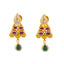 22K Antique Gold & Kundan Necklace Set (36.5 grams)