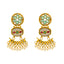 22K Antique Gold & Kundan Necklace Set (76.5 grams)