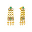 22K Antique Gold & Kundan Necklace Set (84.7grams)