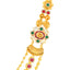 22K Antique Gold & Kundan Necklace Set (64 grams)