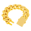22K Gold Thick Cuban Link Bracelet (61.1 grams)