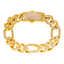 22K Gold & CZ Link Bracelet (36.2 grams)