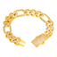 22K Gold & CZ Link Bracelet (36.2 grams)