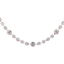 18K Rose Gold & 0.85ct Diamond Necklace (9.21gm)