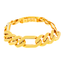 22K Gold & CZ Chain Link Bracelet (40.7 grams)