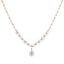 18K Rose Gold & 1.39ct Diamond Necklace (8.73gm)