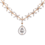 18K Rose Gold & 1.39ct Diamond Necklace (8.73gm)