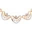 18K Rose Gold & 1.07ct Diamond Necklace (10.76gm)