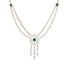 18K Rose Gold & 3.42ct Diamond Necklace Set (53.01gm)