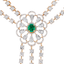 18K Rose Gold & 3.42ct Diamond Necklace Set (53.01gm)