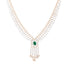 18K Rose Gold & 3.2ct Diamond Necklace Set (44.34gm)