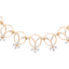 18K Rose Gold & 0.51ct Diamond Necklace (7.98gm)