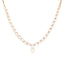 18K Rose Gold & 0.2ct Diamond Necklace (8.44gm)