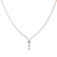 18K Rose Gold & 0.62ct Diamond Necklace (10.48gm)