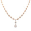 18K Rose Gold & 0.81ct Diamond Necklace (13.91gm)