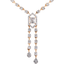 18K Rose Gold & 0.45ct Diamond Necklace (7.7gm)