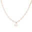 18K Rose Gold & 0.31ct Diamond Necklace (8.99gm)