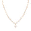 18K Rose Gold & 0.23ct Diamond Necklace (9gm)