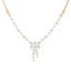 18K Rose Gold & 0.35ct Diamond Necklace (6.9gm)