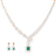18K Rose Gold & 3.19ct Diamond Necklace Set (24.1gm)
