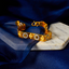 22k yellow gold and diamond bracelet for men by Virani Jewelers