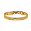 22K Yellow Gold Jaguar Cuff with Chain Link Accent (33.6gm)