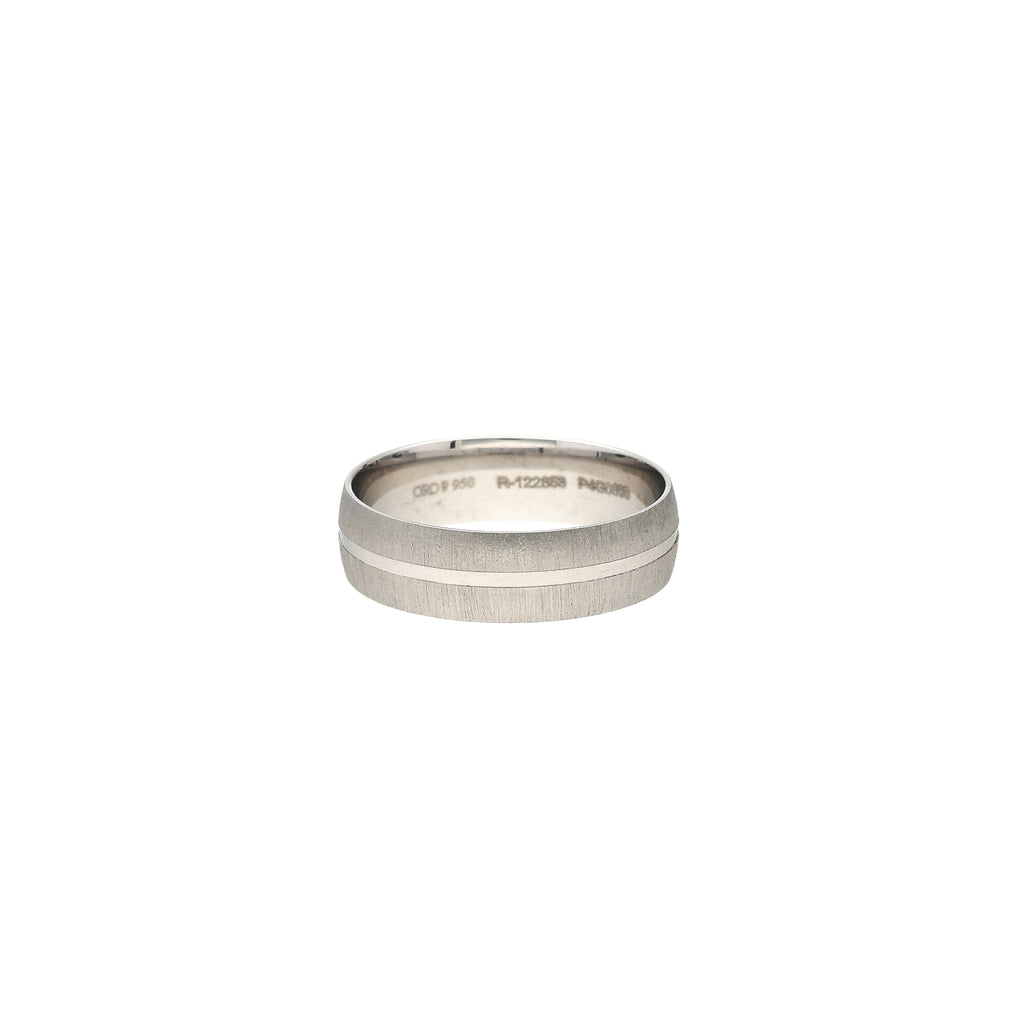 Platinum Band (6.9gm) | 



Elevate your style with this distinguished men's platinum band by Virani Jewelers. Meticulous...