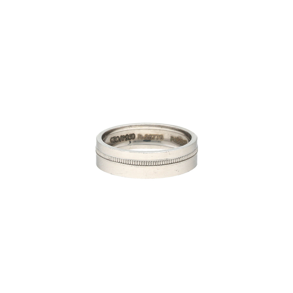 Platinum Band (8.5gm) | 



Elevate your look with this 22k platinum gold band for men by Virani Jewelers, a timeless pie...